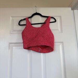 Buffbunny Red Bossy Print Rosa Bra